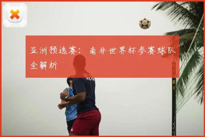 亚洲预选赛：南非世界杯参赛球队全解析